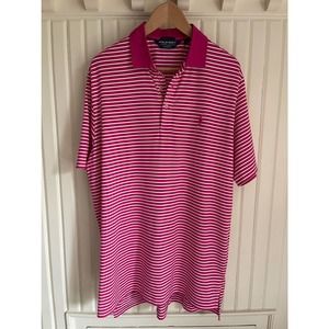 Polo Ralph Lauren Golf Shirt Mens L Pink NWT